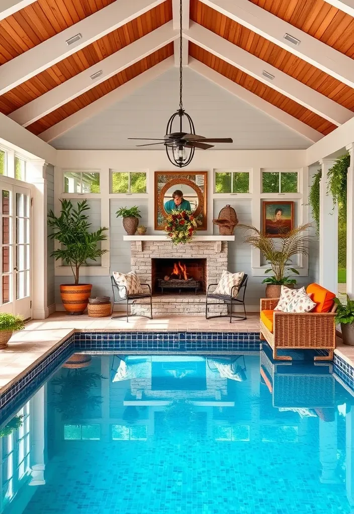 22 Pool House Ideas That Will Turn Your Backyard into a Luxurious Retreat (Wait Until You See #10!) - 21. Seasonal Decor Changes