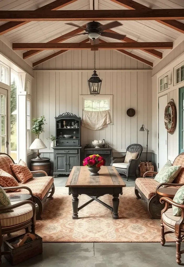 22 Pool House Ideas That Will Turn Your Backyard into a Luxurious Retreat (Wait Until You See #10!) - 8. Vintage Chic
