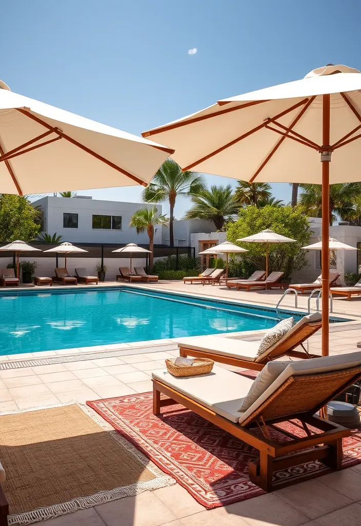 22 Pool House Ideas That Will Turn Your Backyard into a Luxurious Retreat (Wait Until You See #10!) - 16. Poolside Lounge Area