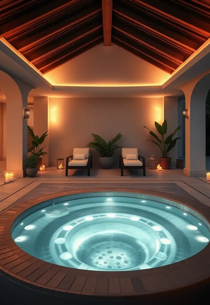 22 Pool House Ideas That Will Turn Your Backyard into a Luxurious Retreat (Wait Until You See #10!) - 7. Luxurious Spa Retreat