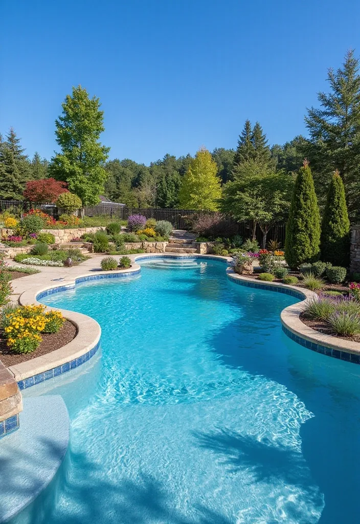 21 Stunning Inground Pools That'll Turn Your Backyard into a Summer Paradise! - 11. Unique Shapes and Sizes