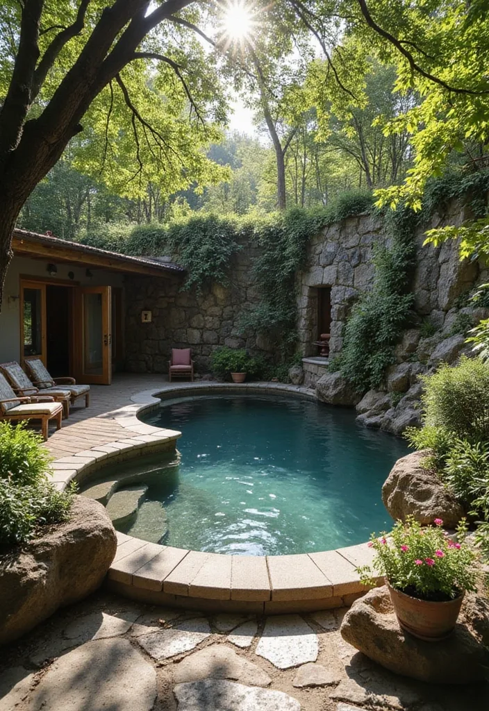 House Pool Design Ideas: 41 Layouts for Every Backyard Style 8 Rustic Natural Pools house pool design