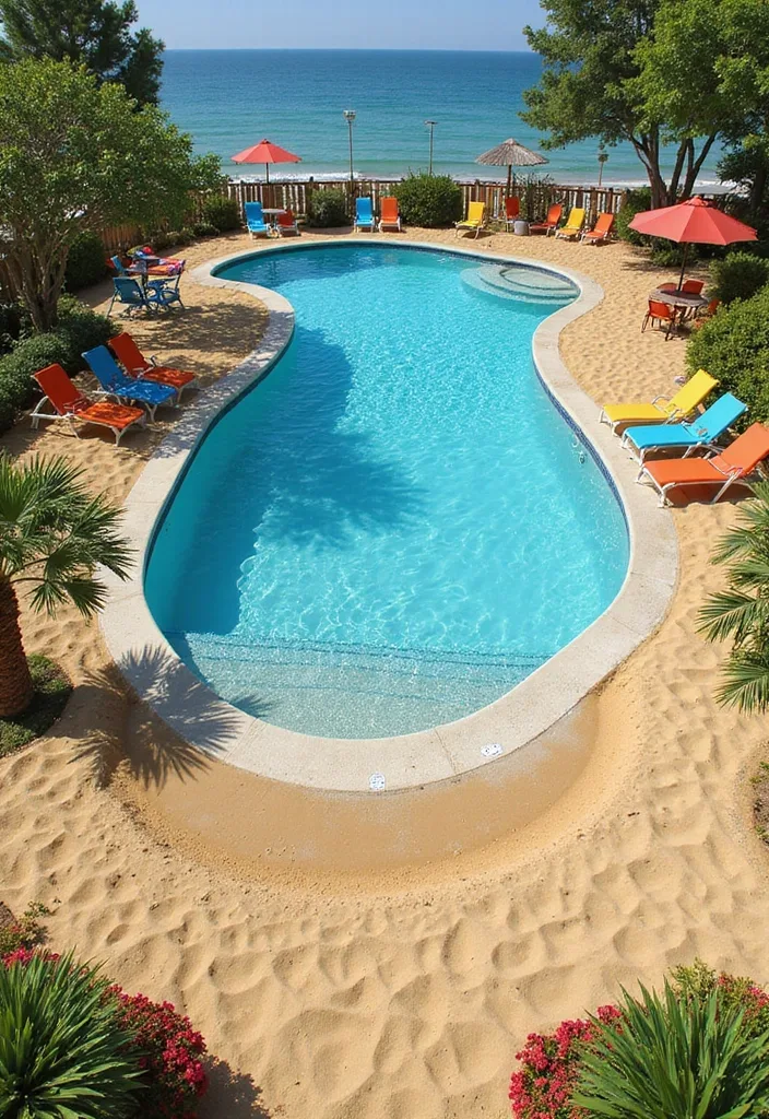 House Pool Design Ideas: 41 Layouts for Every Backyard Style 10 Beach Entry Pools house pool design
